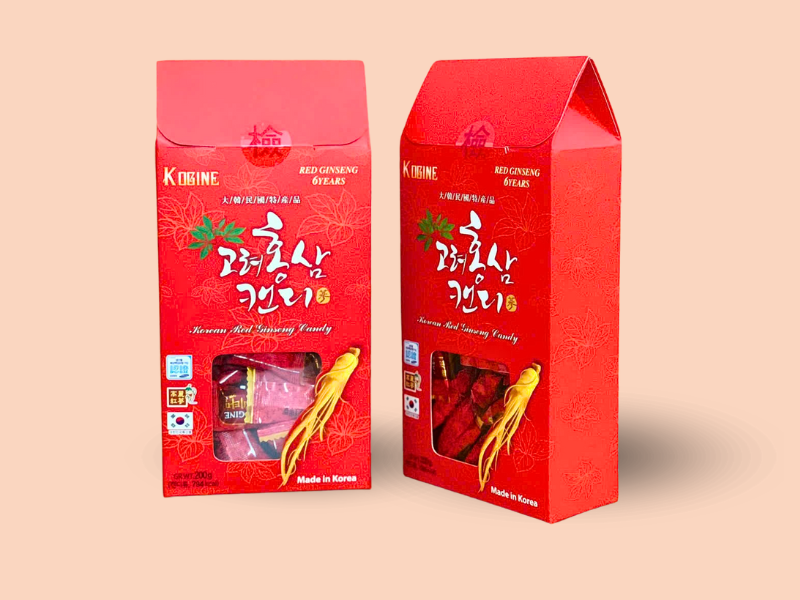 Kẹo Hồng Sâm Korean Red Ginseng Candy Kogine Hàn Quốc